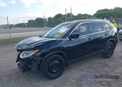 2016 Nissan Rogue S из США, поврежденный, VIN KNMAT2MT8GP612329